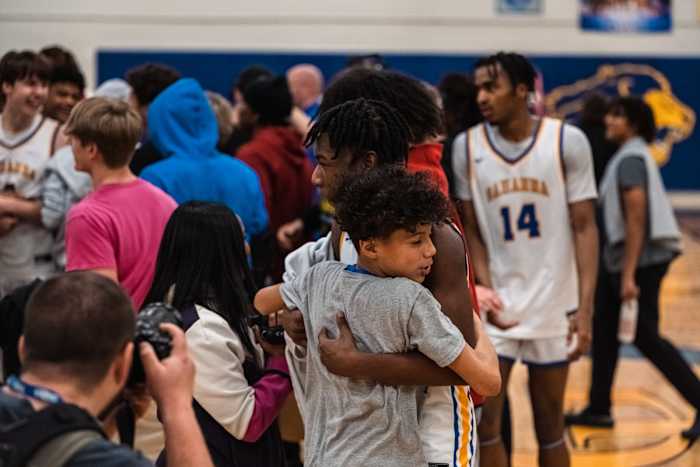 Gahanna Lincoln vs Pickerington Central boys basketball 0217223 Gabe Haferman41